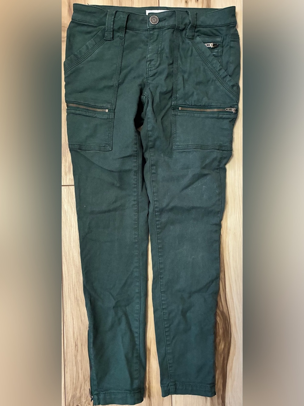 Joie Park Dark Green Cargo Pants